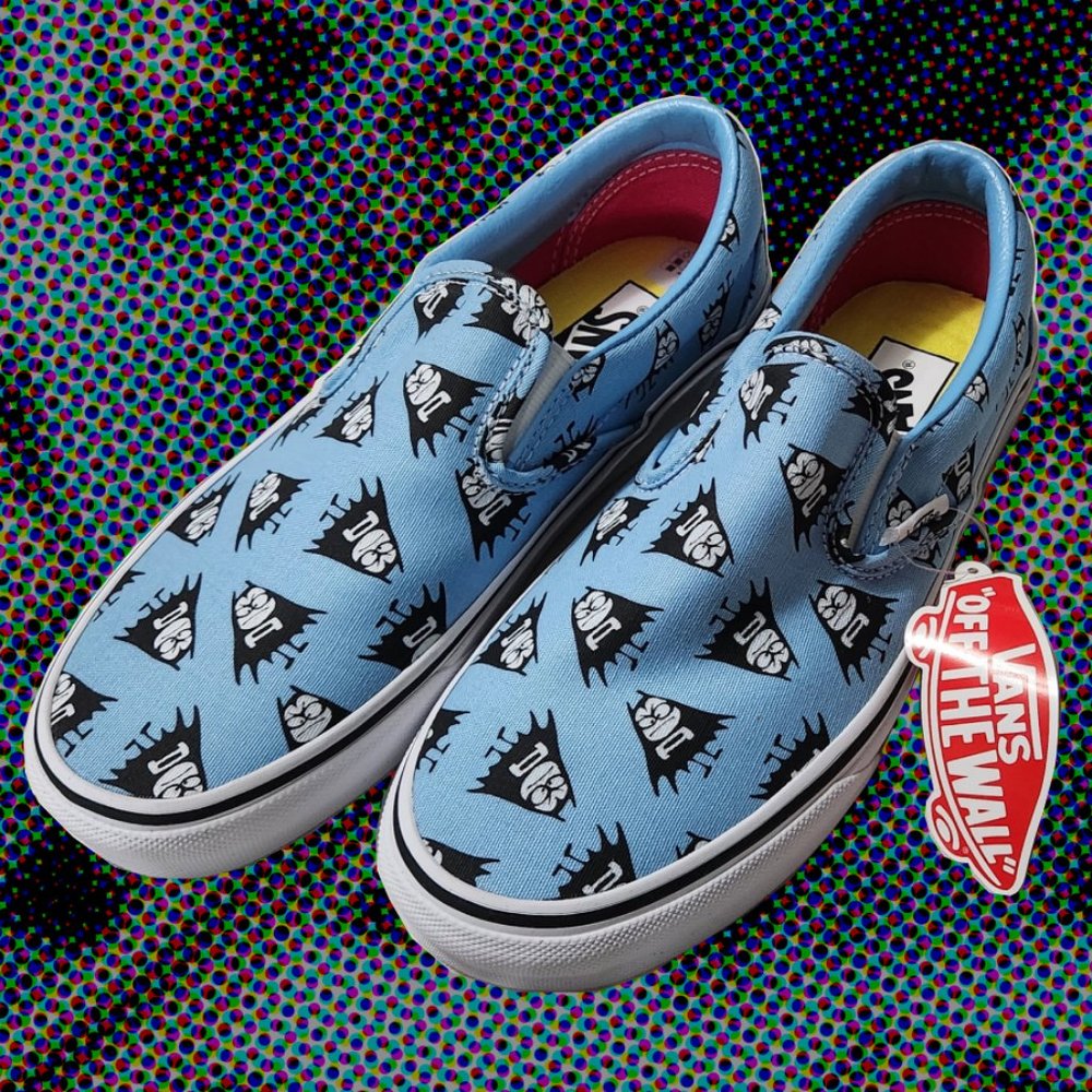 Vans LIMITED EDITION LEGION EXCLUSIVE - The Aquabats! Super Shoes!  - Blue